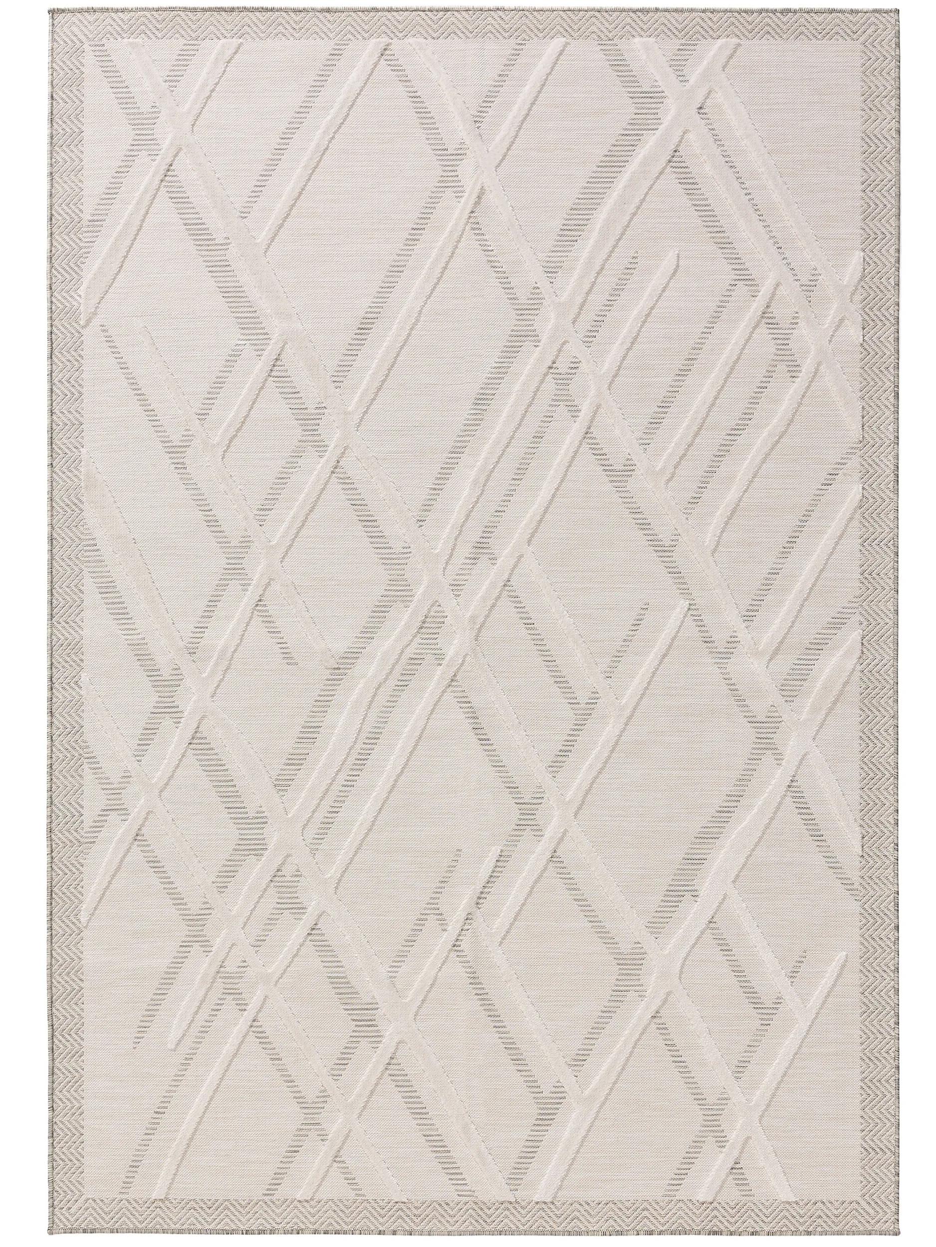 In- & Outdoor Rug Flora Cream