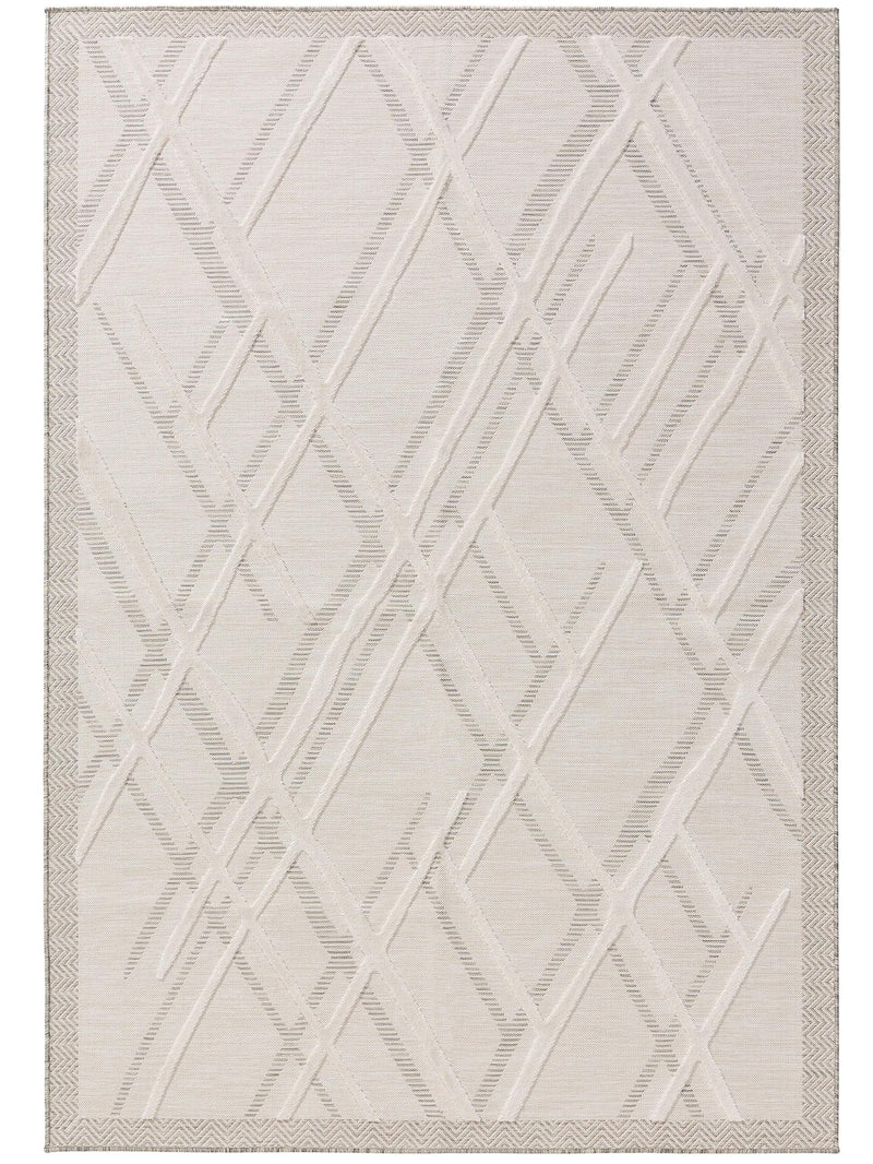 In- & Outdoor Rug Flora Cream