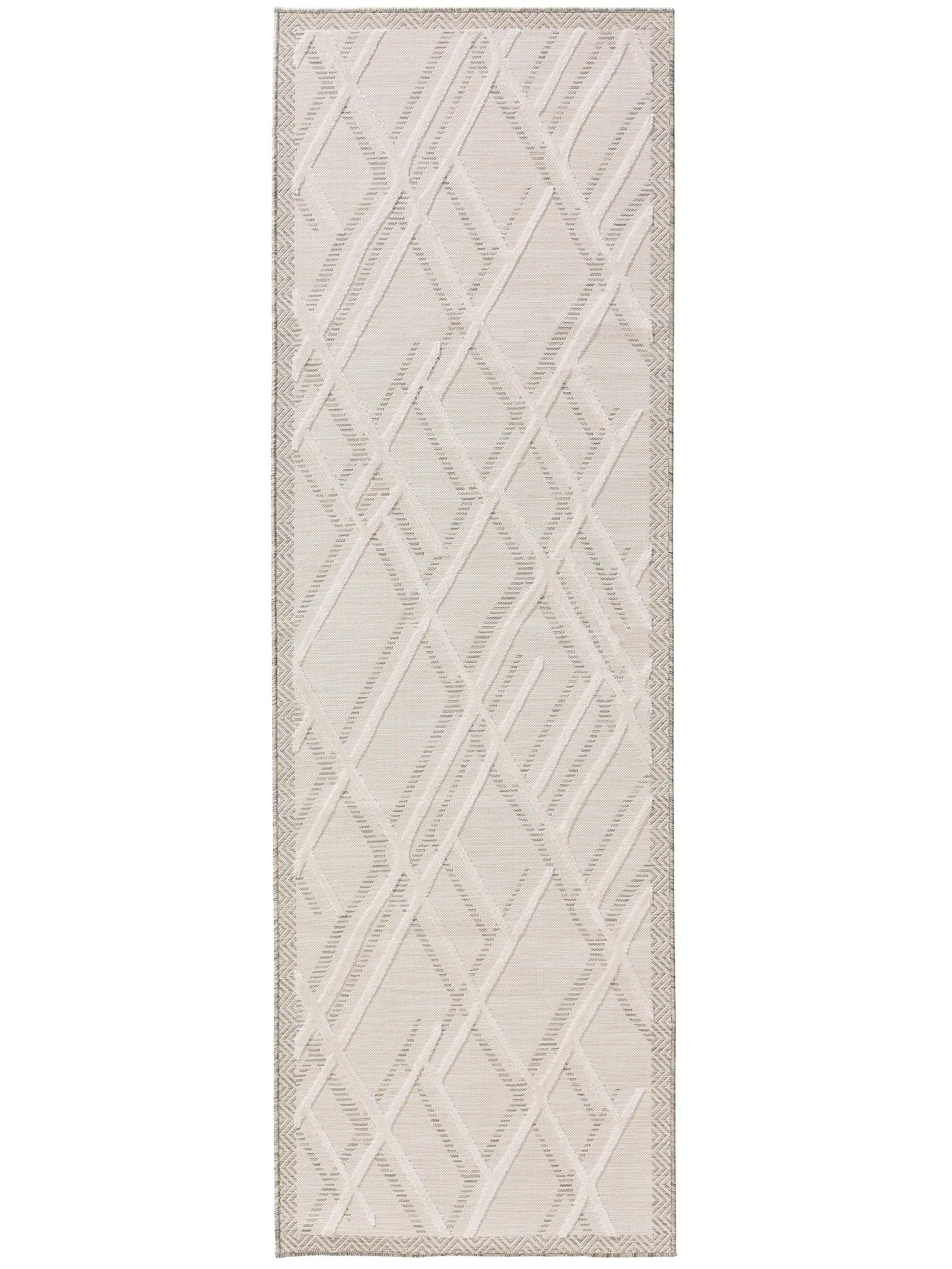 In- & Outdoor Runner Flora Cream