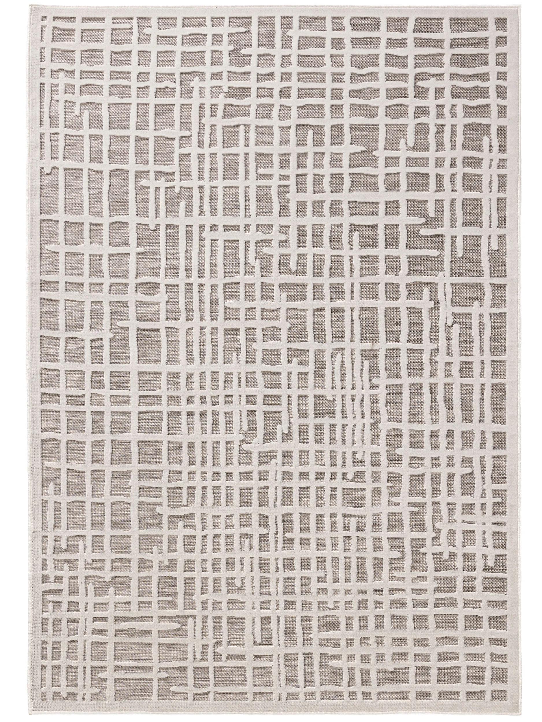 In- & Outdoor Rug Flora Grey