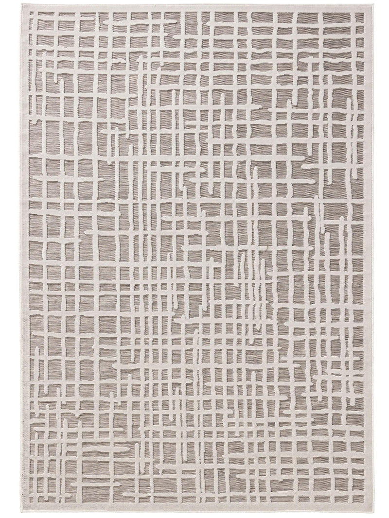 In- & Outdoor Rug Flora Grey