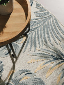 In- & Outdoor Teppich Flora Mehrfarbig