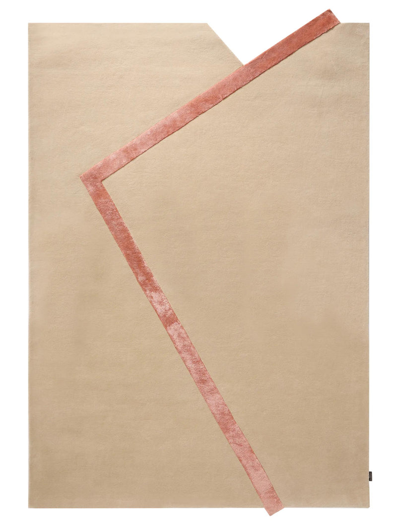 Rug Fold Beige/Orange