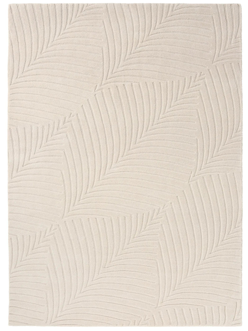 Wool Rug Folia Ivory