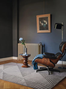 Wool Rug Folia Grey
