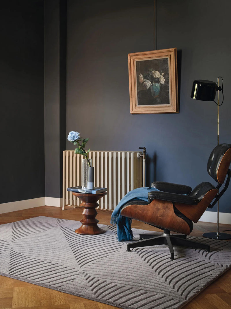 Wool Rug Folia Grey