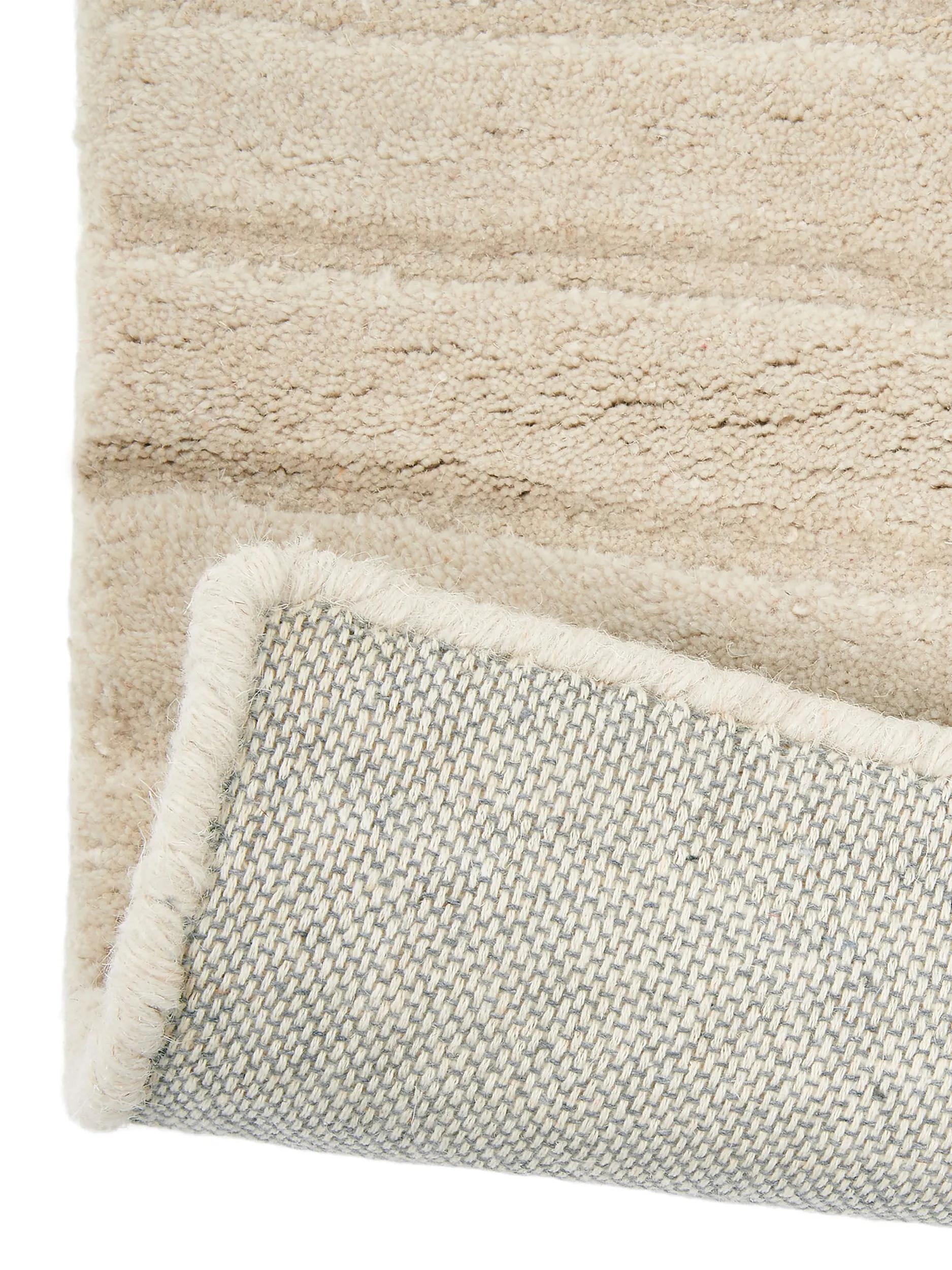 Wool Rug Folia Ivory