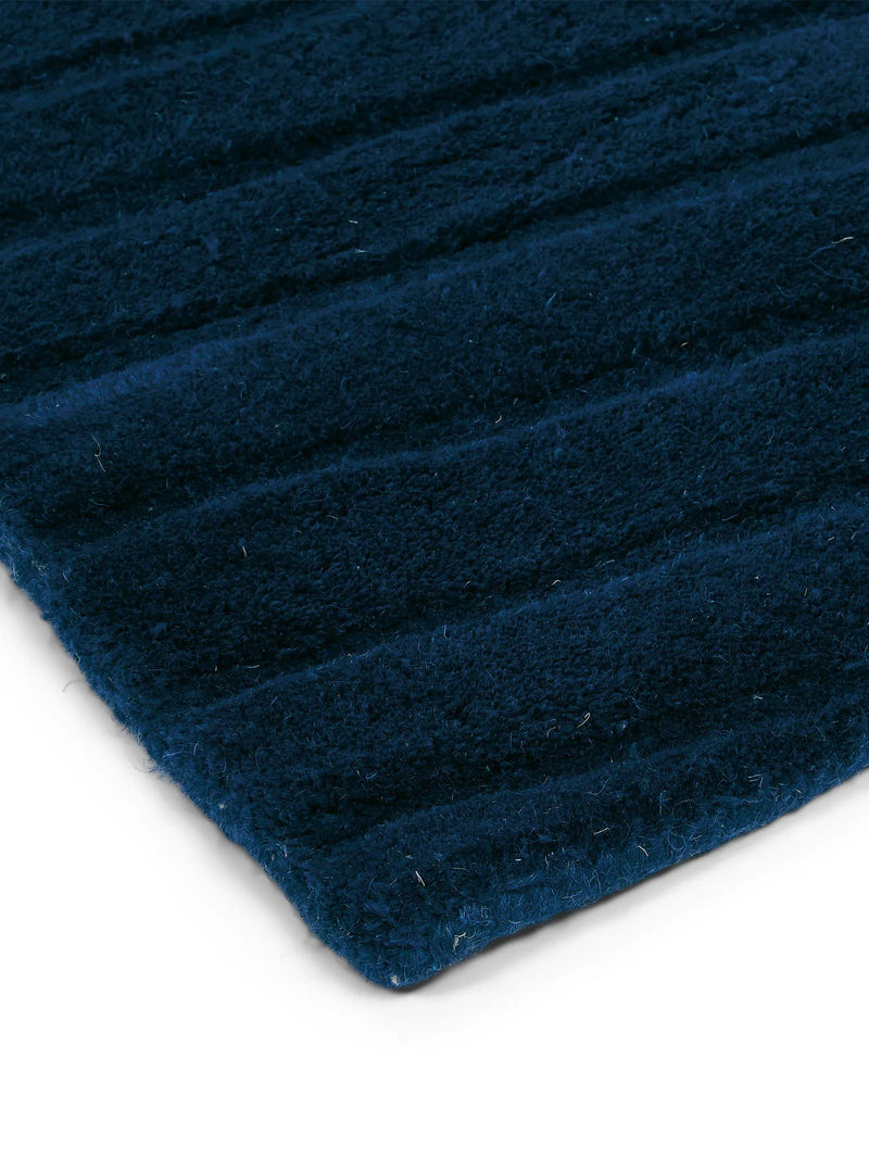 Wool Rug Folia Blue