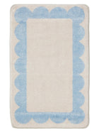 Bath Rug Frame Blue