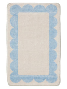 Bath Rug Frame Blue