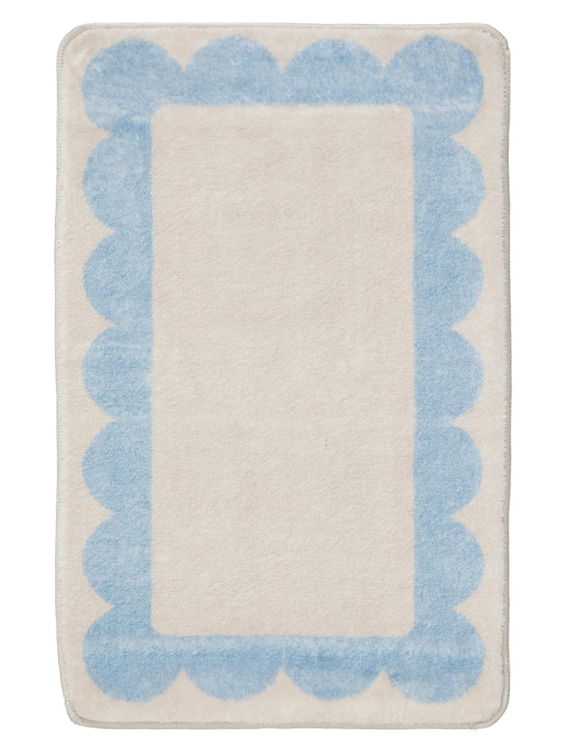 Bath Rug Frame Blue