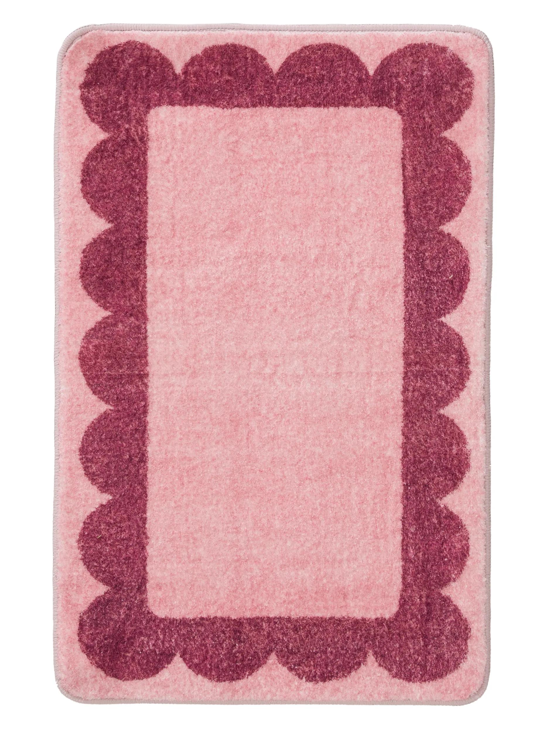 Bath Rug Frame Pink