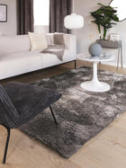 Shaggy rug Francis Light Grey