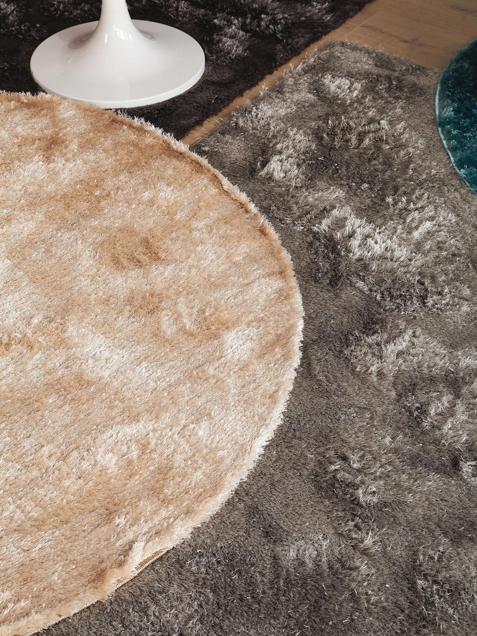 Shaggy rug Francis Light Grey