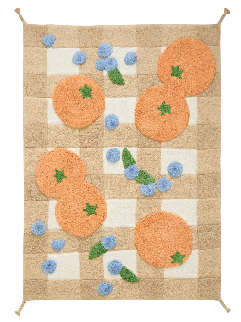 Kids Rug Franzi Beige/Orange