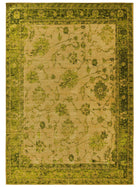 Flachgewebter Teppich Frencie Grün