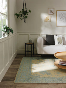 Flat Weave Rug Frencie Blue