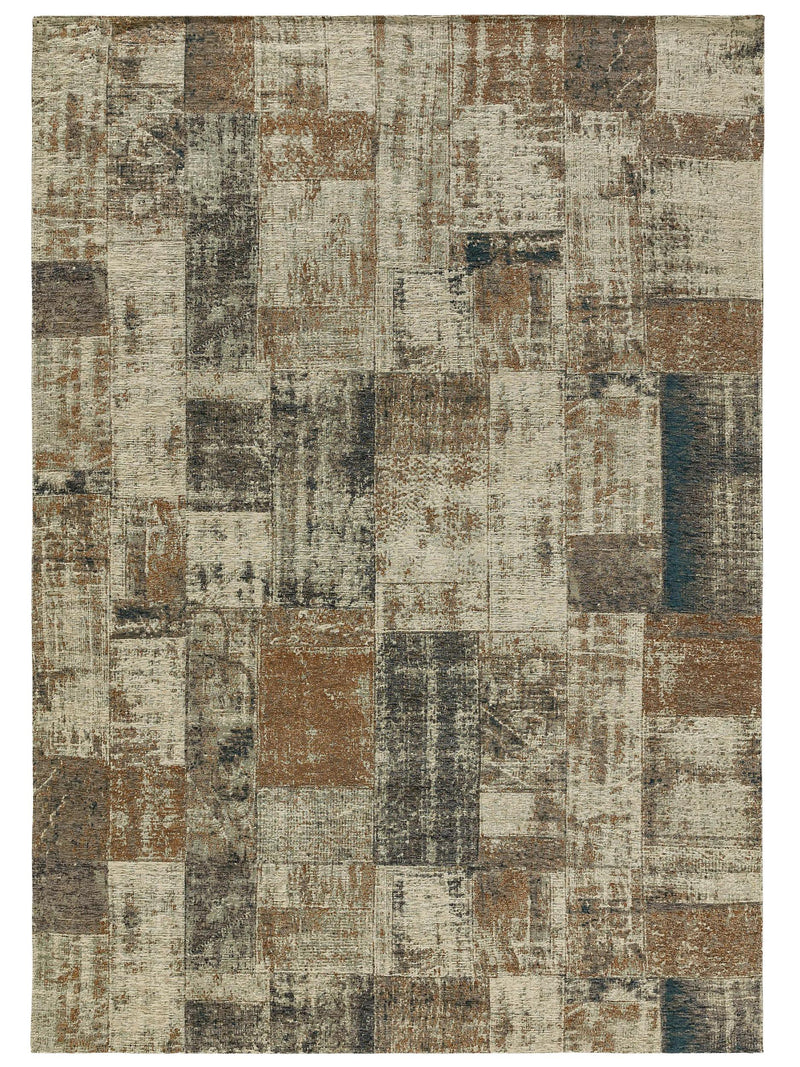 Flat Weave Rug Frencie Beige/Blue