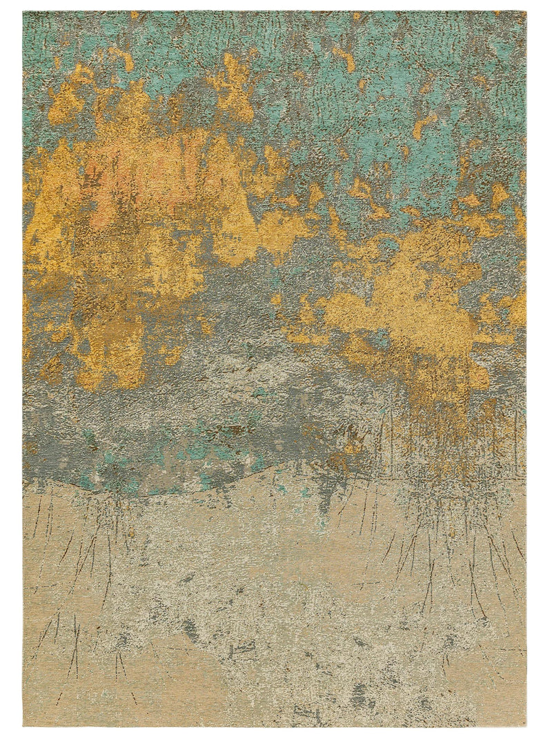 Flat Weave Rug Frencie Beige/Blue