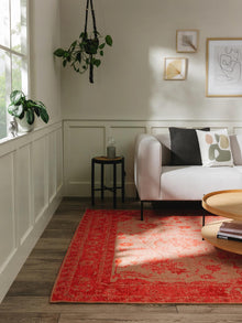 Flat Weave Rug Frencie Red