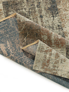Flat Weave Rug Frencie Beige/Blue