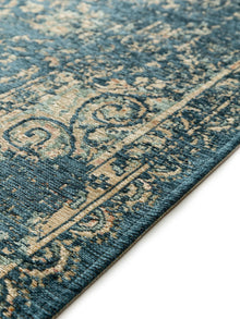 Flat Weave Rug Frencie Blue