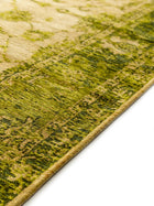 Flachgewebter Teppich Frencie Grün