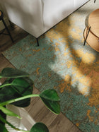 Flat Weave Rug Frencie Beige/Blue