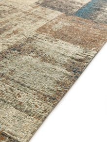 Flat Weave Rug Frencie Beige/Blue