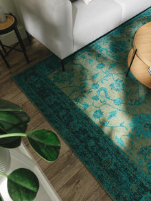 Flat Weave Rug Frencie Turquoise