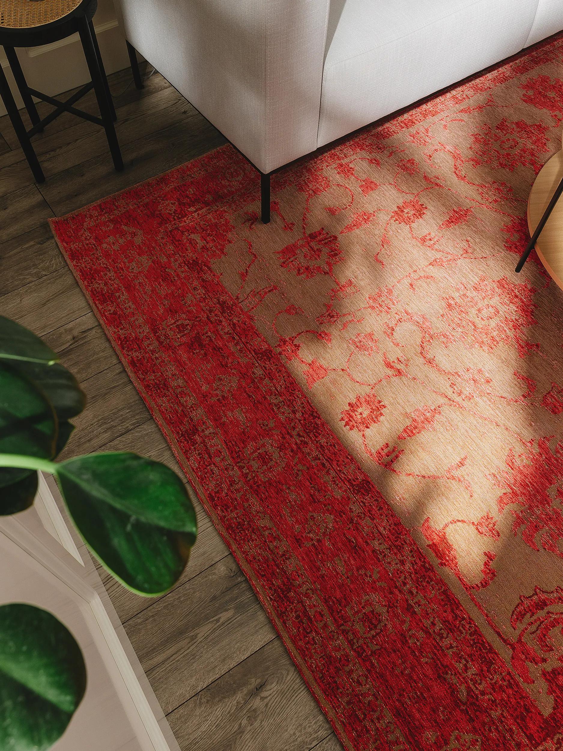 Flat Weave Rug Frencie Red