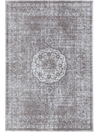 Alfombra de tejido plano Frencie gris