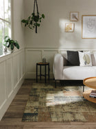 Flat Weave Rug Frencie Beige/Blue