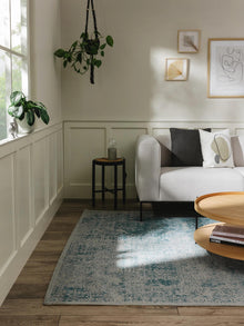 Flat Weave Rug Frencie Blue