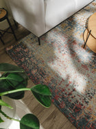 Flat Weave Rug Frencie Blue