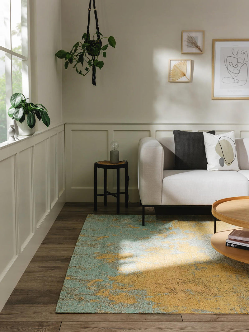Flat Weave Rug Frencie Beige/Blue