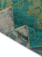 Flat Weave Rug Frencie Turquoise
