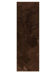 Faux Fur Rug Furry Brown