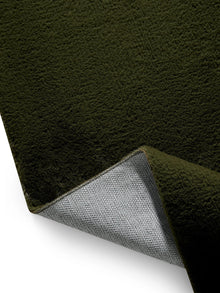 Faux Fur Rug Furry Olive green