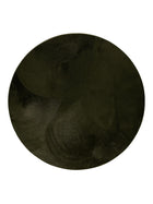 Faux Fur Rug Furry Olive green