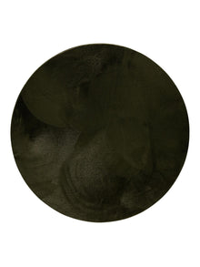 Faux Fur Rug Furry Olive green