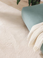 Fur Rug Furry Beige