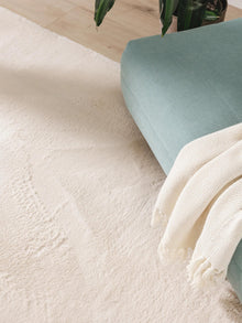 Fur Rug Furry Beige
