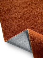 Faux Fur Rug Furry Orange
