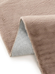 Fur Rug Furry Taupe