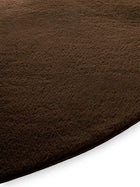 Faux Fur Rug Furry Brown