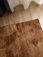 Faux Fur Rug Furry Light Brown