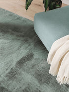 Fur Rug Furry Green