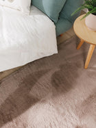 Fur Rug Furry Taupe