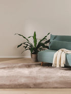 Fur Rug Furry Taupe